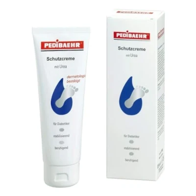 Abbildung von Pedibaehr schützende Fußcreme für Diabetiker mit Urea und Hyaluronan
