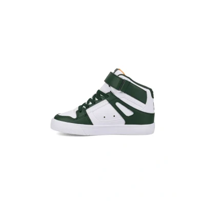 Abbildung von DC Shoes Sneaker high für Kinder, Größe: 32.5, White dark green Schuhe