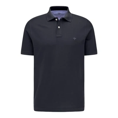 Abbildung von Fynch Hatton Herren Polo, Basic Poloshirt, per Pack Blau (Navy 685), XXX Large (Herstellergröße: 3XL)