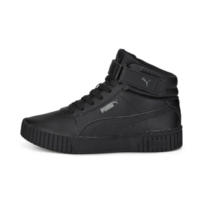 Abbildung von Puma Carina 2.0 MID Sneaker high, Damen, Größe: 37, Black/dark shadow Hochwertiges lederimitat