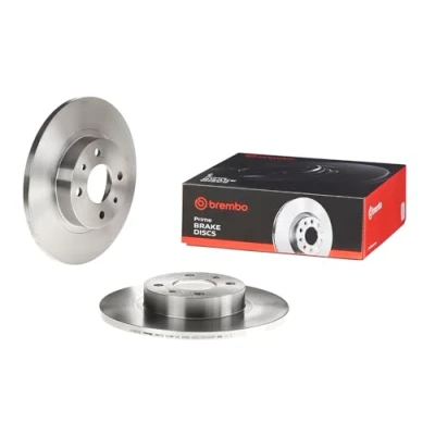 Abbildung von BREMBO COATED DISC LINE 08.5086.11 Bremsscheibe 257 12 4 voll beschichtet mit Schrauben FIAT: 500 Hatchback, C Convertible, Panda III Hatchback