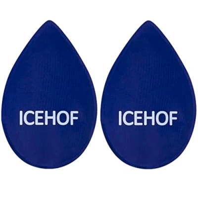 Abbildung von ICEHOF Ersatz Kühlpads (2x) für Weisheitszähne 14 cm x 9 mehr Kühlung nach Zahn OP Kühlpack Weisheitszahn Kühlkompresse Gesicht