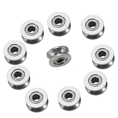 Abbildung von Kugellager Riemenscheibe V624ZZ V Doppelgeschirmte Nut Haltbarkeit Für Schiene Linearsystem