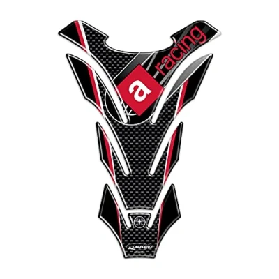 Abbildung von labelbike 3D Gel Harz Aufkleber Dekoration und Schutz des Motorradtanks kompatibel mit Aprilia Racing