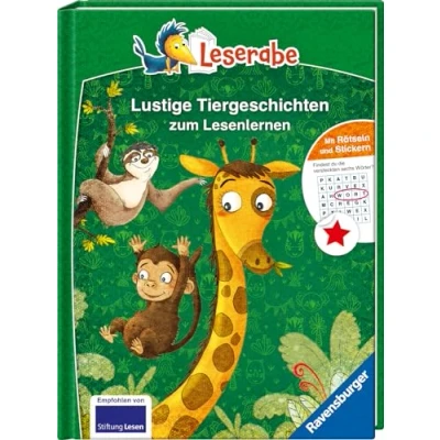 Abbildung von Lustige Tiergeschichten zum Lesenlernen Leserabe ab 1. Klasse Erstlesebuch für Kinder 6 Jahren (Sonderausgaben)