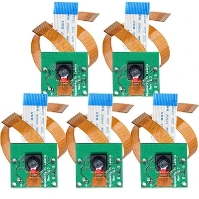 Abbildung von AZDelivery 5 x Kamera mit 15cm Flexkabel für Raspberry Pi und 30cm Zero inklusive E Book!