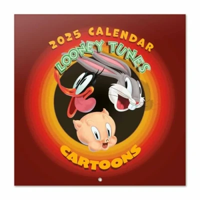 Abbildung von Grupo Erik Kalender 2025 Wandkalender Looney Tunes Familienplaner 30 x cm Jahreskalender 12 Monate