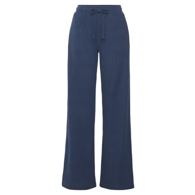 Abbildung von LASCANA Homewearhose, Lounge /Strickhose mit weitem Bein und seitlichen Taschen, Loungewear