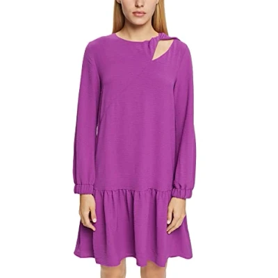 Abbildung von ESPRIT Damen 102EE1E319 Kleid, 505/VIOLET, 42