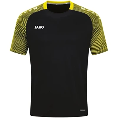 Abbildung von JAKO Sport Tshirt für Kinder, Größe: 164, Shwarz/soft yellow