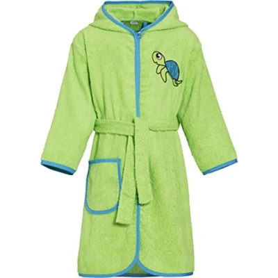 Abbildung von Playshoes Morgenmantel Unisex Kinder,Schildkröte,110 116
