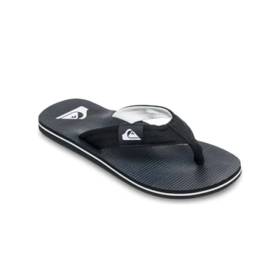 Abbildung von Quiksilver Molokai Layback Badezehentrenner, Herren, Größe: 45, Black connect Textil