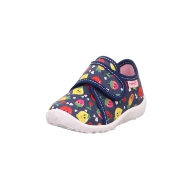 Abbildung von Superfit Jungen Mädchen Spotty Hausschuhe, BLAU/Mehrfarbig 8060, 18 EU