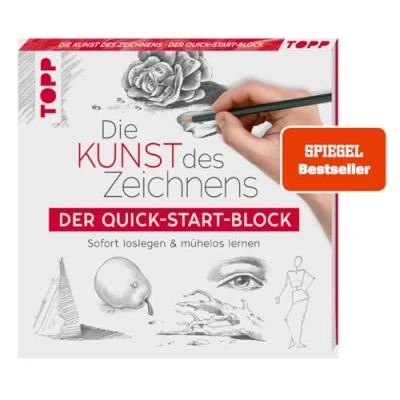 Abbildung von Die Kunst des Zeichnens. Der Quick Start Block.: Sofort loslegen und mühelos lernen