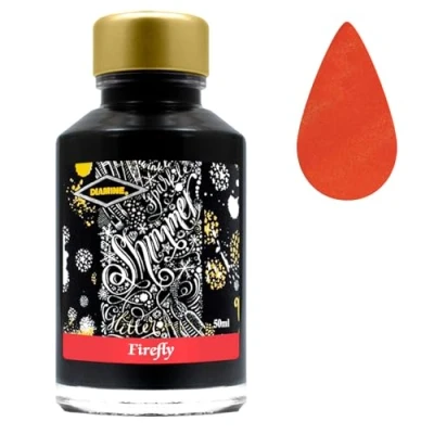 Abbildung von Diamine Firefly Shimmer Ink Tintenglas 50ml