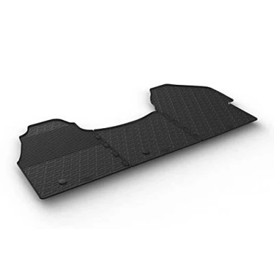 Abbildung von Gledring 0892 Fußmattensatz Gummi hinten 3 schwarz 750mm 550mm