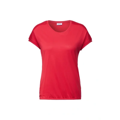 Abbildung von CECIL Damen 3226038 Shirt in Unifarbe, Glazed Apple Red, S
