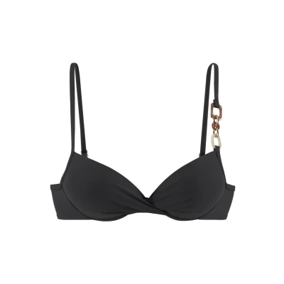 Abbildung von Lascana Bikinitop, Damen, Größe: 36xB, Schwarz