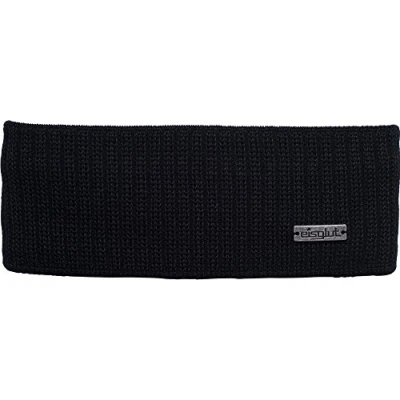 Abbildung von Eisglut Damen Stirnband Ninl Merino Made in Germany, schwarz