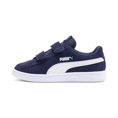 Abbildung von Puma Unisex Kinder Smash v2 SD V PS Niedrig, Peacoat White, 31 EU