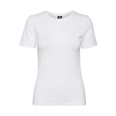 Abbildung von VERO MODA Damen VMLULU SS TOP JRS GA NOOS T Shirt, Bright White, X Small
