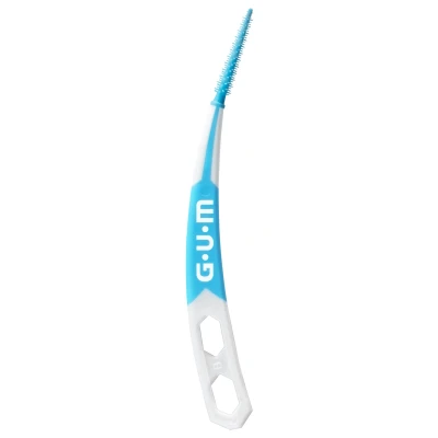 Abbildung von GUM SOFT PICKS PRO 30er Blister small + Reise Etui 30 Bürsten