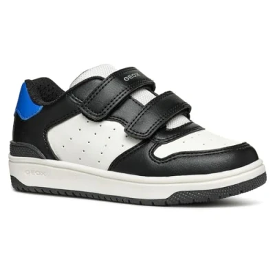Abbildung von Geox Jungen J Washiba Boy Sneaker, Schwarz, 28 EU
