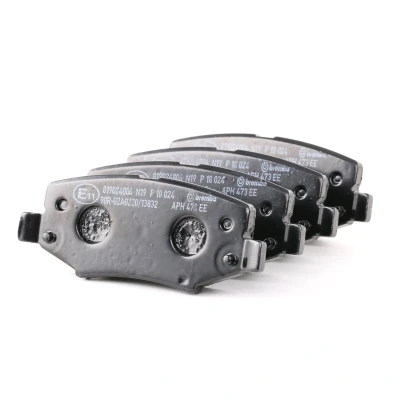 Abbildung von BREMBO P 18 024 Bremsbelagsatz mit akustischer Verschleißwarnung Zubehör JEEP: WRANGLER 3, Compass, Cherokee IV, DODGE: Nitro Off Road