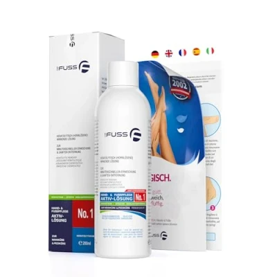 Abbildung von Mr. Fuss® Anti Hornhaut, Zuwachs System Nagelhautentferner Hornhautentferner Lösung No. 1 stark erweichend 200ml