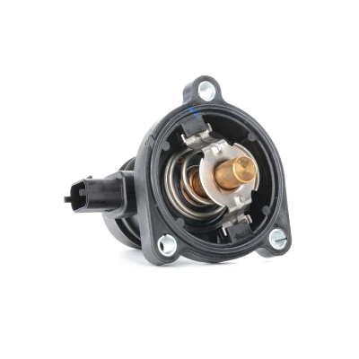 Abbildung von GATES TH507103G1 Kühlwasserthermostat 103 mit Dichtungen Gehäuse OPEL: Corsa D Hatchback, Meriva B, Astra J CHEVROLET: Cruze Estate
