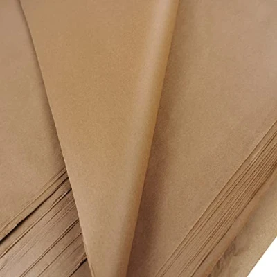 Abbildung von Braunes Seidenpapier, 25 große Blätter, säurefreies Kunstpapier, Geschenkverpackung, Aufbewahrung, Verpackung, Kunst und Handwerk, Großpackung, Archivierung, Zerkleinerung, 70 x 50 cm Blattgröße