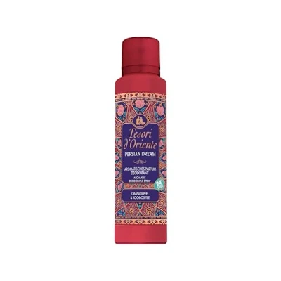 Abbildung von TESORI D’ORIENTE aromatisches Parfum Deodorant &#039;Persian Dream&#039; 150 ml, mit Granatapfel &amp; Rooibos Tee, 24 h Schutz, Wellness Ritual für Körper Sinne