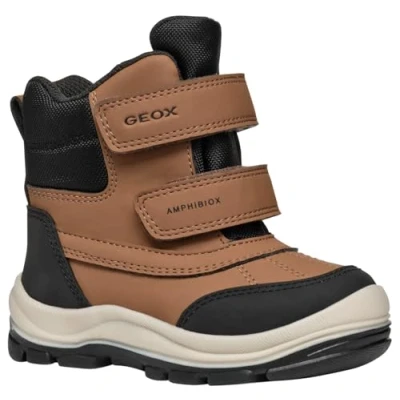 Abbildung von Geox B FLANFIL Boy ABX Snow Boot, Tobacco/Black, 25 EU