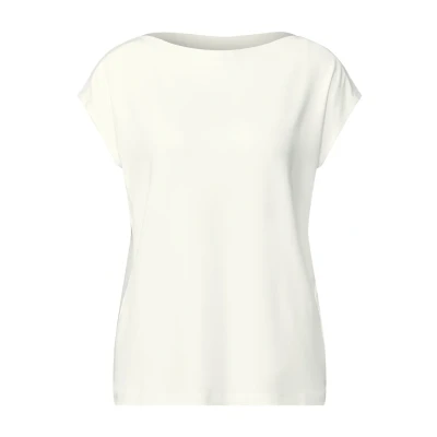 Abbildung von Street One Uboot Tshirt basic, Damen, Größe: 40, Weiß