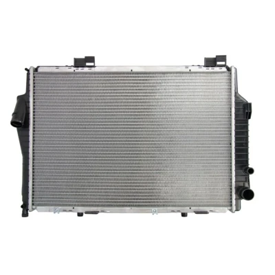 Abbildung von NRF 59111 Kühler, Motorkühlung Aluminium 614 418 32 Kühlrippen gelötet MERCEDES BENZ: SLK, C Class Saloon