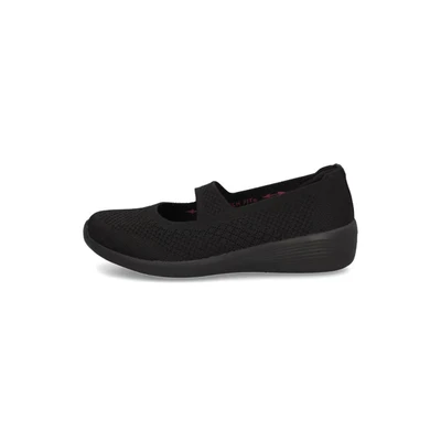 Abbildung von Skechers ARYA Riemchenballerina, Damen, Größe: 39, Black Schuhe