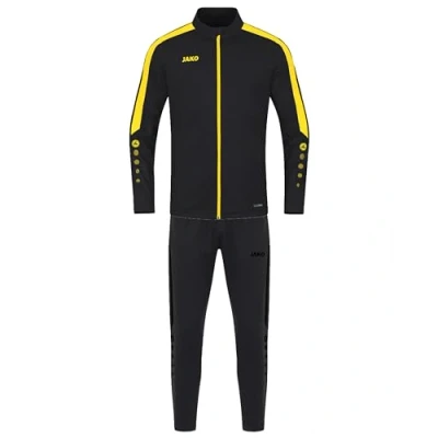Abbildung von JAKO Kinder Trainingsanzug Polyester Power, Schwarz/Citro, 116