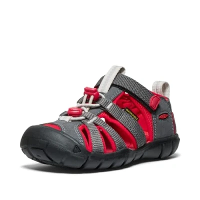 Abbildung von Keen Seacamp Unisex Trekkingsandale für Kinder, Größe: 25/26, Grey Schuhe