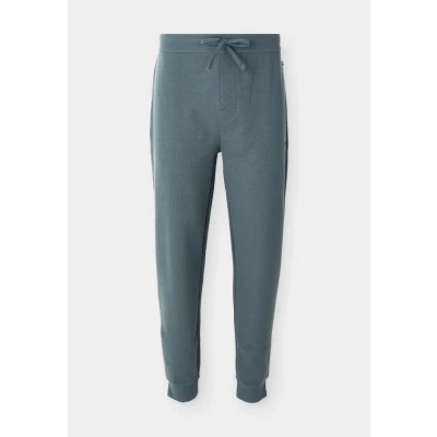 Abbildung von BOSS Waffle CUFF Nachtwäsche Hose, Herren, Größe: Medium, Open green