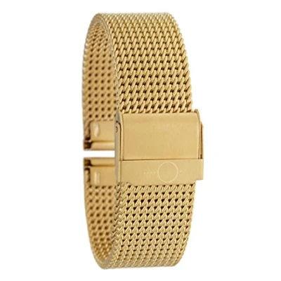 Abbildung von Eichmüller BandOh Edelstahl Milanaise Uhrenarmband PVD vergoldet, Gold, 20mm, Armband