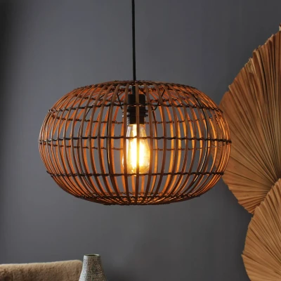 Abbildung von ECO LIGHT Pendelleuchte »Bamboo«, 1 flammig, Leuchtmittel E27 ohne