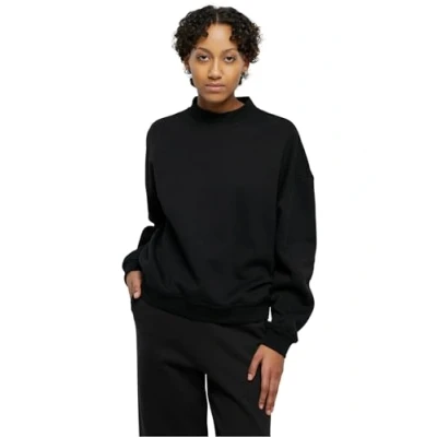 Abbildung von Urban Classics Organic Sweatshirt, Damen, Größe: XXL, Black