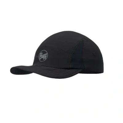 Abbildung von Buff 5 Panel GO CAP Unisex Cap, Größe: One Size, Solid black