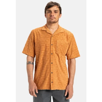 Abbildung von Quiksilver PANA MIT Kurzen Hemd, Herren, Größe: Small, Cmn