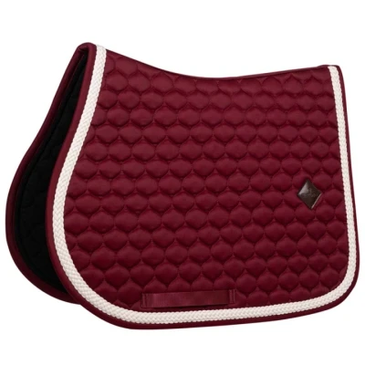 Abbildung von Kentucky Horsewear Schabracke Plaited Springen Bordeaux