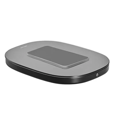 Abbildung von ZWILLING ENFINIGY Digitale Küchenwaage mit induktiver Ladefunktion &amp; LCD Display, bis 10 kg, Schwarz