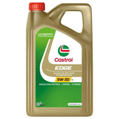 Abbildung von Castrol EDGE LL 5W 30 5l Motoröl 15F7E7 VOLKSWAGEN: Sharan II, Passat B7 Variant, Tiguan I, AUDI: A6 C7 Avant, TT Coupe, Q3, BMW: X3, 2 Gran Tourer