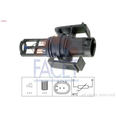 Abbildung von FACET 10.4014 Sensor, Ansauglufttemperatur Made in Italy OE Equivalent MERCEDES BENZ: E Class Saloon, W124 Estate, Vito Mixto
