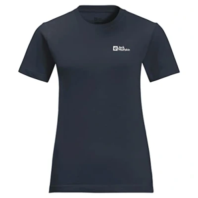 Abbildung von Jack Wolfskin Essential T W Tshirt basic, Damen, Größe: XL, Night blue