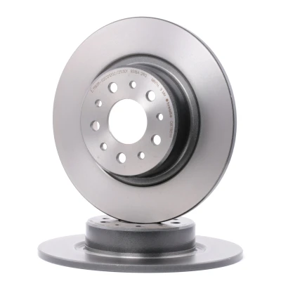 Abbildung von BREMBO COATED DISC LINE 08.7861.11 Bremsscheibe 276 10 5 voll beschichtet mit Schrauben ALFA ROMEO: 156 Sportwagon, GT, 147